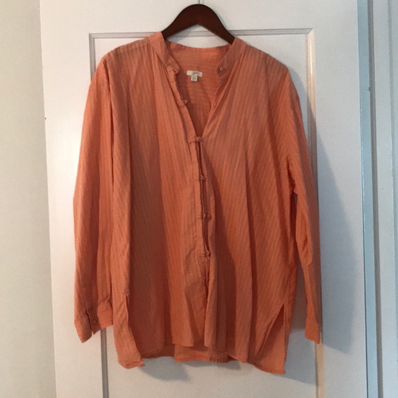 J. Jill Tops - 2 FOR $20! J. Jill peach cotton blouse